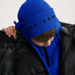 Gulliver Blue Double-Layer Knitted Beanie with 3D Print for Boy Junior-Impulse