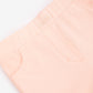 Gulliver Pink Tapered Knit Pants with Elastic Waist for Baby Girl- Bunny