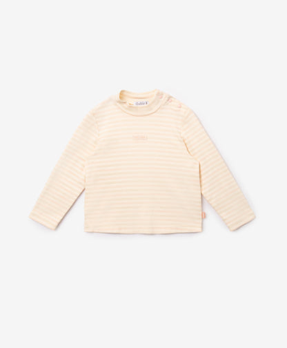 Gulliver Multicolor Striped Knitted Turtleneck for Baby Girl- Bunny