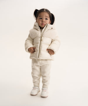 Gulliver Girls’ Milk Jogger Pants with Wool and Angora for Baby Girl- Bunny