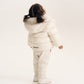 Gulliver Girls’ Milk Jogger Pants with Wool and Angora for Baby Girl- Bunny