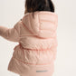 Gulliver Pink Demi-Season Short Coat for Baby Girl- Bunny