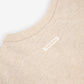 Gulliver Beige Long-Sleeve Lurex Sweatshirt Dress for Baby Girl- Bunny
