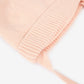 Gulliver Pink Knitted Beanie with Jersey Lining and Fur Pom-Pom for Baby Girl- Bunny