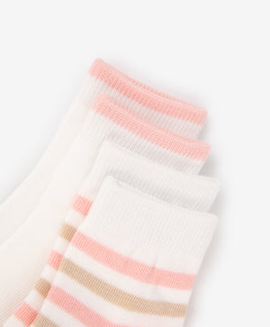 Gulliver Multicolor Socks, 2-Pair Set for Baby Girl- Bunny