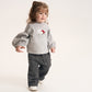 Gulliver Gray Long-Sleeve T-Shirt for Baby Girl- Melange