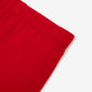 Gulliver Red Leggings with Velour Bows for Baby Girl- Melange