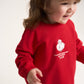 Gulliver Red Sweatshirts for Baby Girl- Melange
