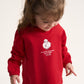 Gulliver Red Sweatshirts for Baby Girl- Melange