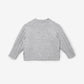 Gulliver Gray Knitted Cardigan with Wool and Angora for Baby Girl- Melange