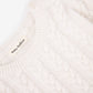 Gulliver Multicolor Knitted Dress with Mesh Skirt for Baby Girl- Melange