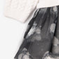 Gulliver Multicolor Knitted Dress with Mesh Skirt for Baby Girl- Melange