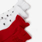Gulliver Multicolor Ruffle-Trim Socks, 2-Pair Set for Baby Girl- Melange