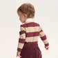 Gulliver Multicolor Striped Polo-Style Bodysuit for Baby Boy-Dachshund