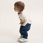 Gulliver Milky Color Long sleeve T-shirt with Print for Baby Boy-Dachshund