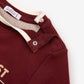 Gulliver Burgundy Layered-Effect Long-Sleeve Top for Baby Boy-Dachshund