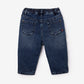 Gulliver Boys’ Blue Jeans with Knitted Lining for Baby Boy-Dachshund