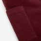 Gulliver Burgundy Micro-Corduroy Pants with Elastic Waistband for Baby Boy-Dachshund