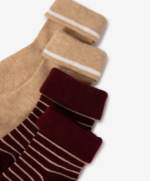 Gulliver Boys’ Multicolor Socks, 2-Pair Set for Baby Boy-Dachshund