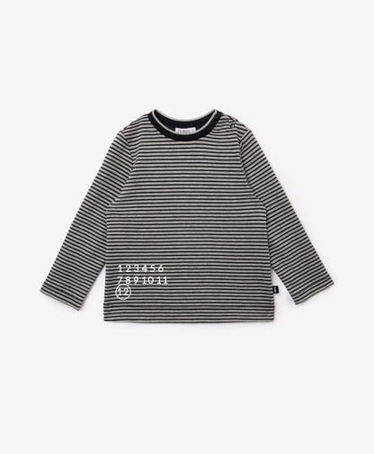 Gulliver Multicolor Striped Long-Sleeve T-Shirt for Baby Boy-Dreamer