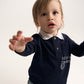 Gulliver Blue Long-Sleeve Polo Shirt for Baby Boy-Dreamer