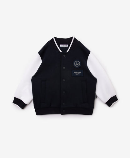 Gulliver Colorblock Zip-Up Bomber Sweatshirt for Baby Boy-Dreamer