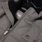Gulliver Gray Melange Demi-Season Hooded Jacket for Baby Boy-Dreamer