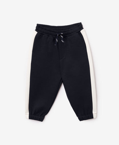 Gulliver Blue Jogger Pants with Elastic Waistband for Baby Boy-Dreamer