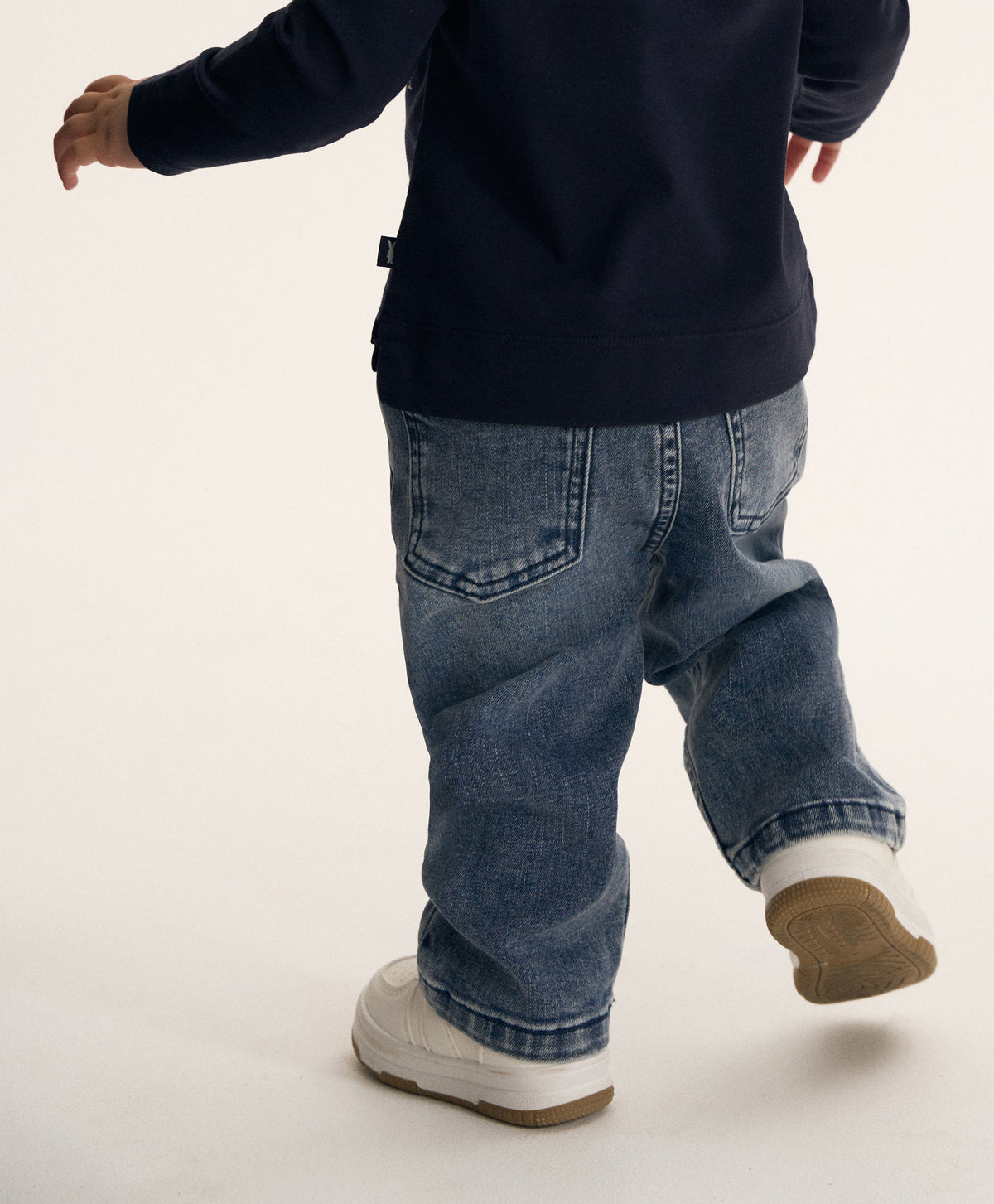 Gulliver Blue Jeans with Elastic Waistband for Baby Boy-Dreamer