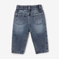 Gulliver Blue Jeans with Elastic Waistband for Baby Boy-Dreamer