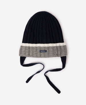Gulliver Blue Wool Knitted Beanie with Jersey Lining for Baby Boy-Dreamer
