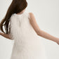 Gulliver Elegant Milk-Colored Dress for Girl - Party Art Deco