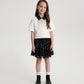 Gulliver Elegant White Blouse – for Girl Mini- Party Art Deco