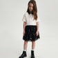 Gulliver Black Mesh Skirt with Sequins for Girl Mini- Party Art Deco