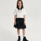Gulliver Black Mesh Skirt with Sequins for Girl Mini- Party Art Deco