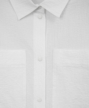 Gulliver White Shirt-Style Tunic for Girl Junior-Hot Heart