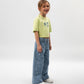 Gulliver Light Green Short Sleeve T-Shirt for Girls - Mini