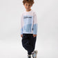 Gulliver White Long Sleeve T-Shirt for Boys - Mini