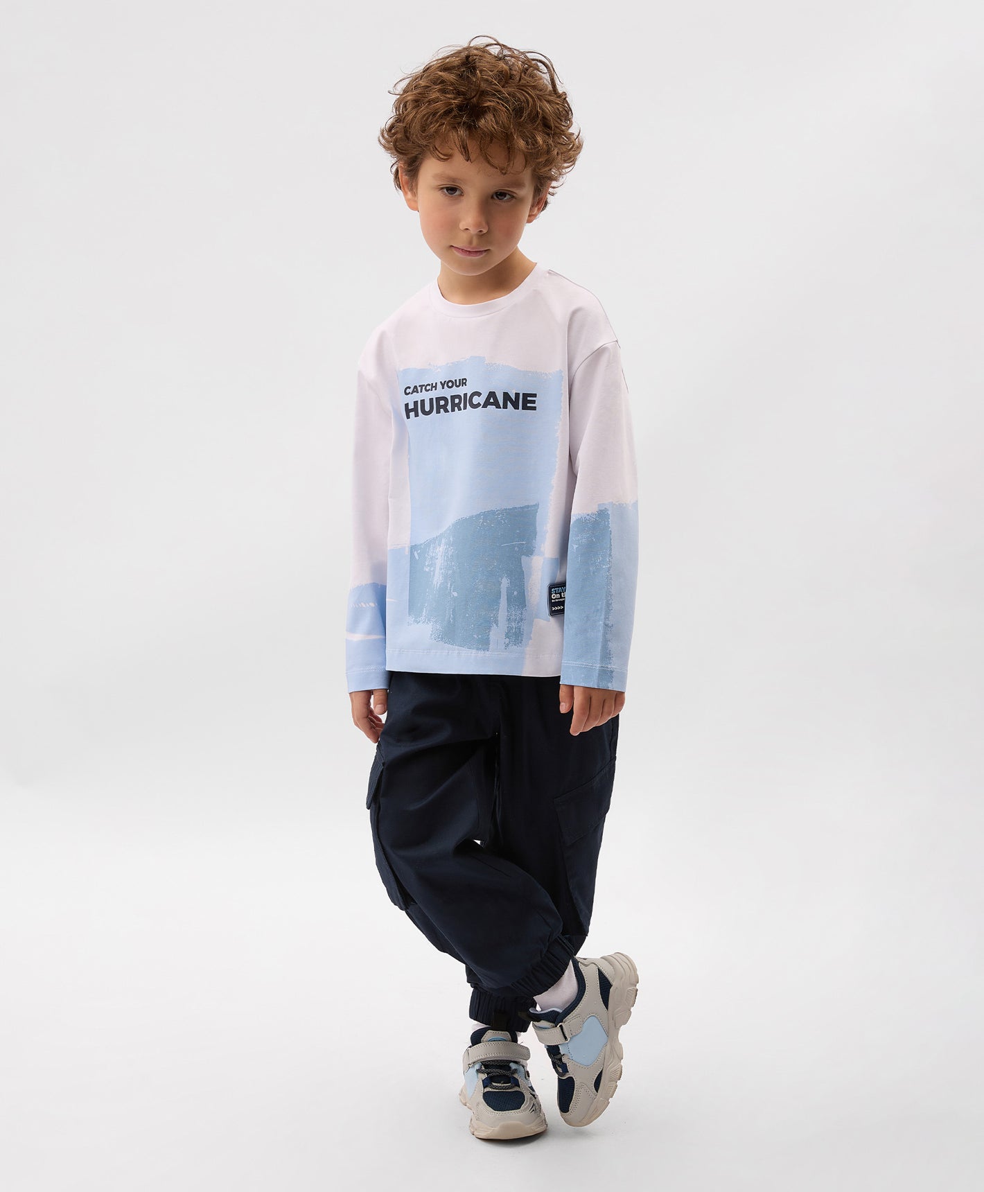 Gulliver White Long Sleeve T-Shirt for Boys - Mini