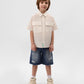 Gulliver White Short Sleeve Shirt for Boys - Mini