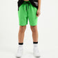Gulliver Light Green Cotton Fleece Shorts for Boy Junior-Matrix
