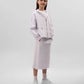 Gulliver White Hooded Sweatshirt With Zipper for Girls - Junior