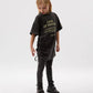 Gulliver Gray Short Sleeve Dress for Girls - Mini