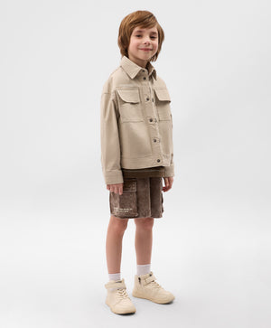 Gulliver Beige Windbreaker for Boys - Mini