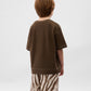 Gulliver Brown Short Sleeve T-Shirt for Boys - Mini