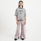 GulliverWhite Oversized Short Sleeve T Shirt for Girl Junior-Ballet