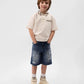Gulliver White Short Sleeve Polo for Boys - Mini