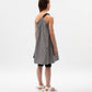 Gulliver Black And White Sundress for Girls - Junior