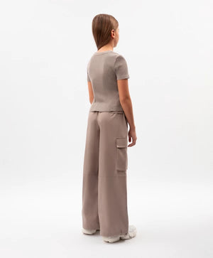 Gulliver Brown Trousers for Girls - Junior