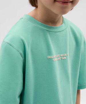 Gulliver Menthol Short Sleeve T-Shirt for Boys - Mini